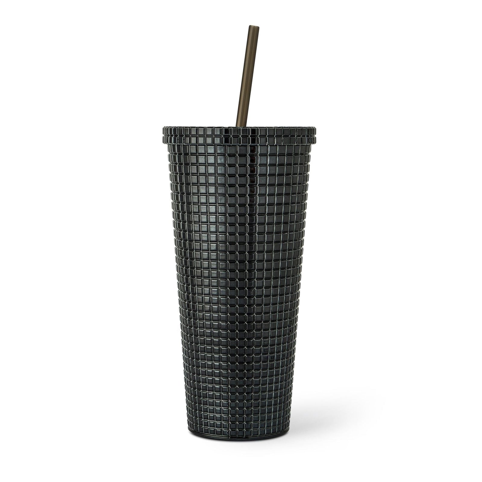 710-mL BPA-Free Iridescent Studded Textured Tumbler S0A9 - product image 1