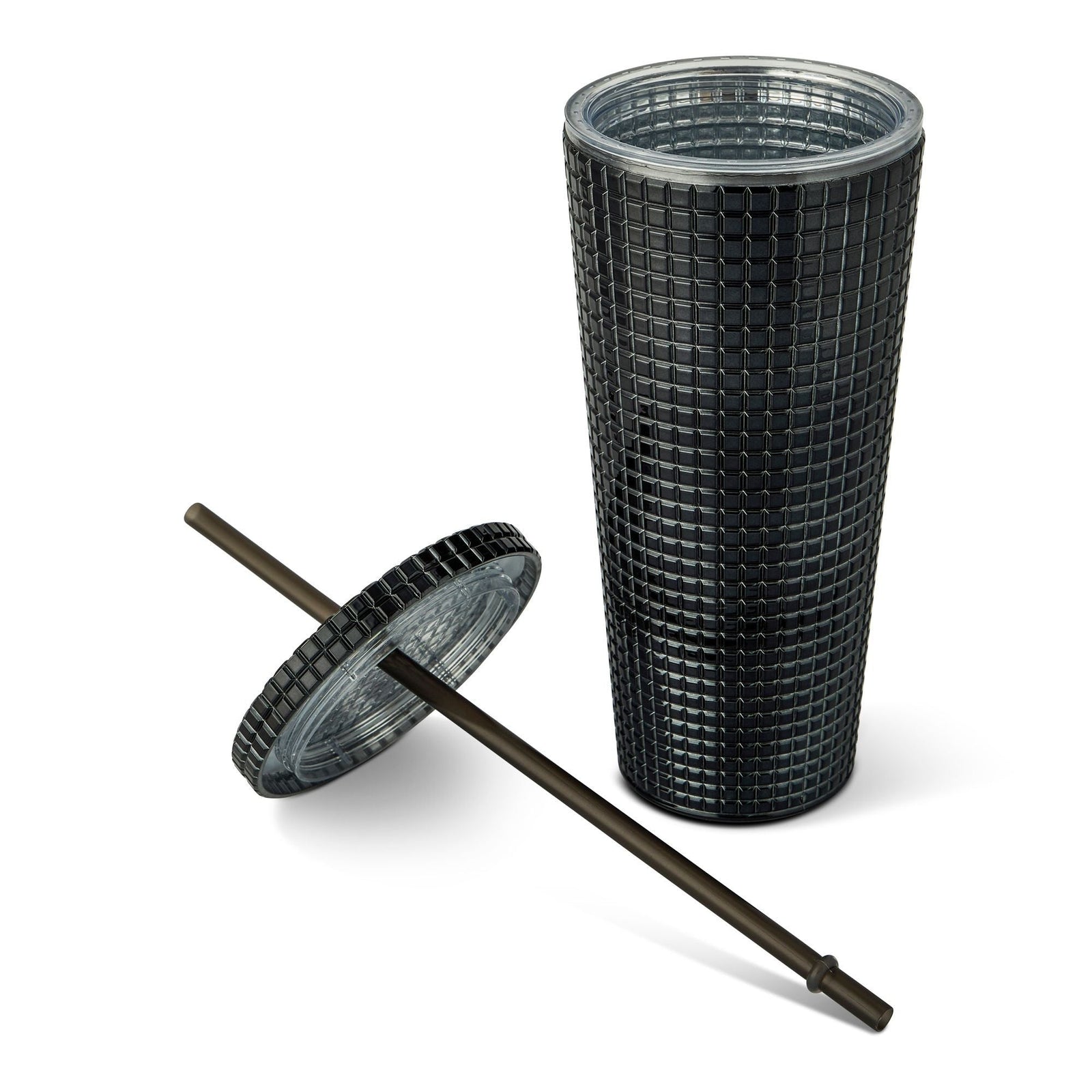 710-mL BPA-Free Iridescent Studded Textured Tumbler S0A9 - product image 2