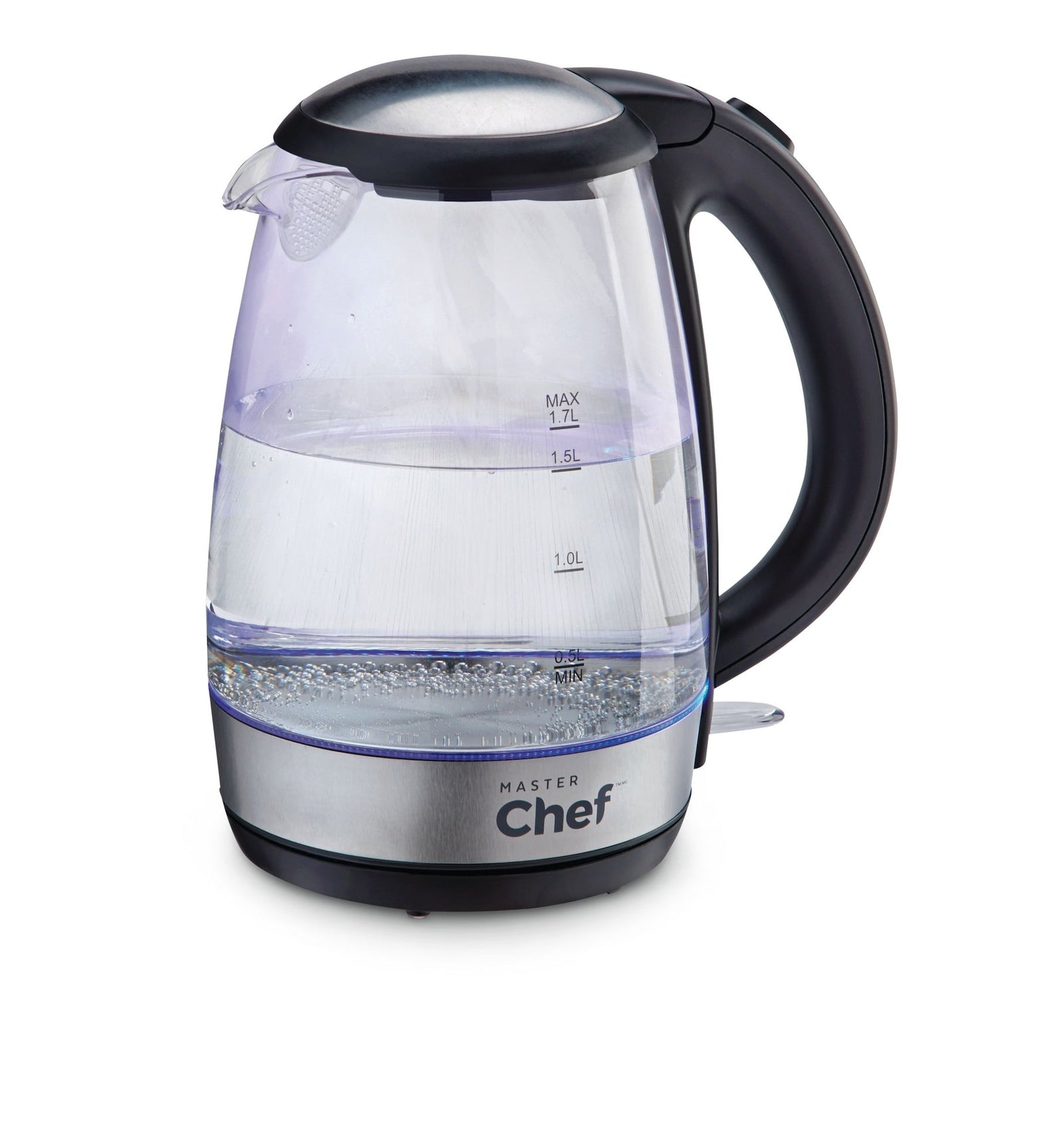 Cordless Electric Kettle with Blue Light, Glass, 1.7L N9G5 - product image 3