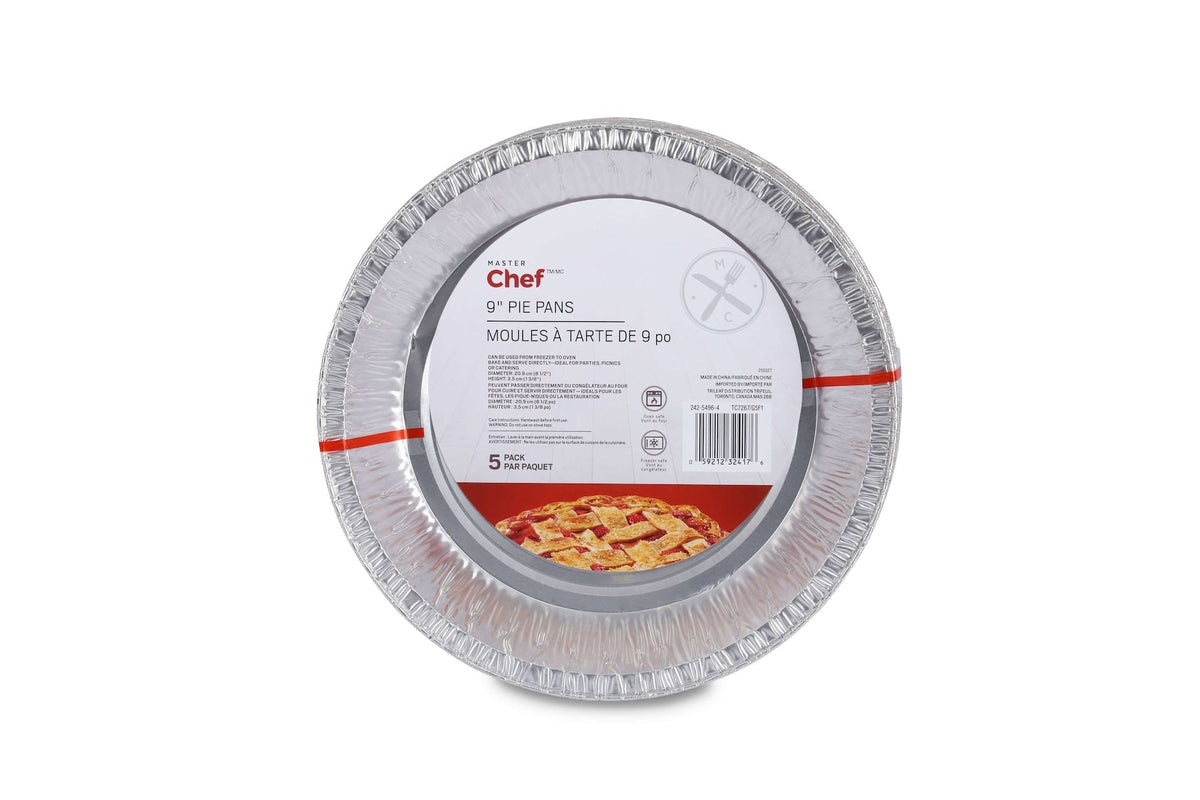 Disposable Deep Pie Pan, 9-in, 5-pk B1E7 - product image 1