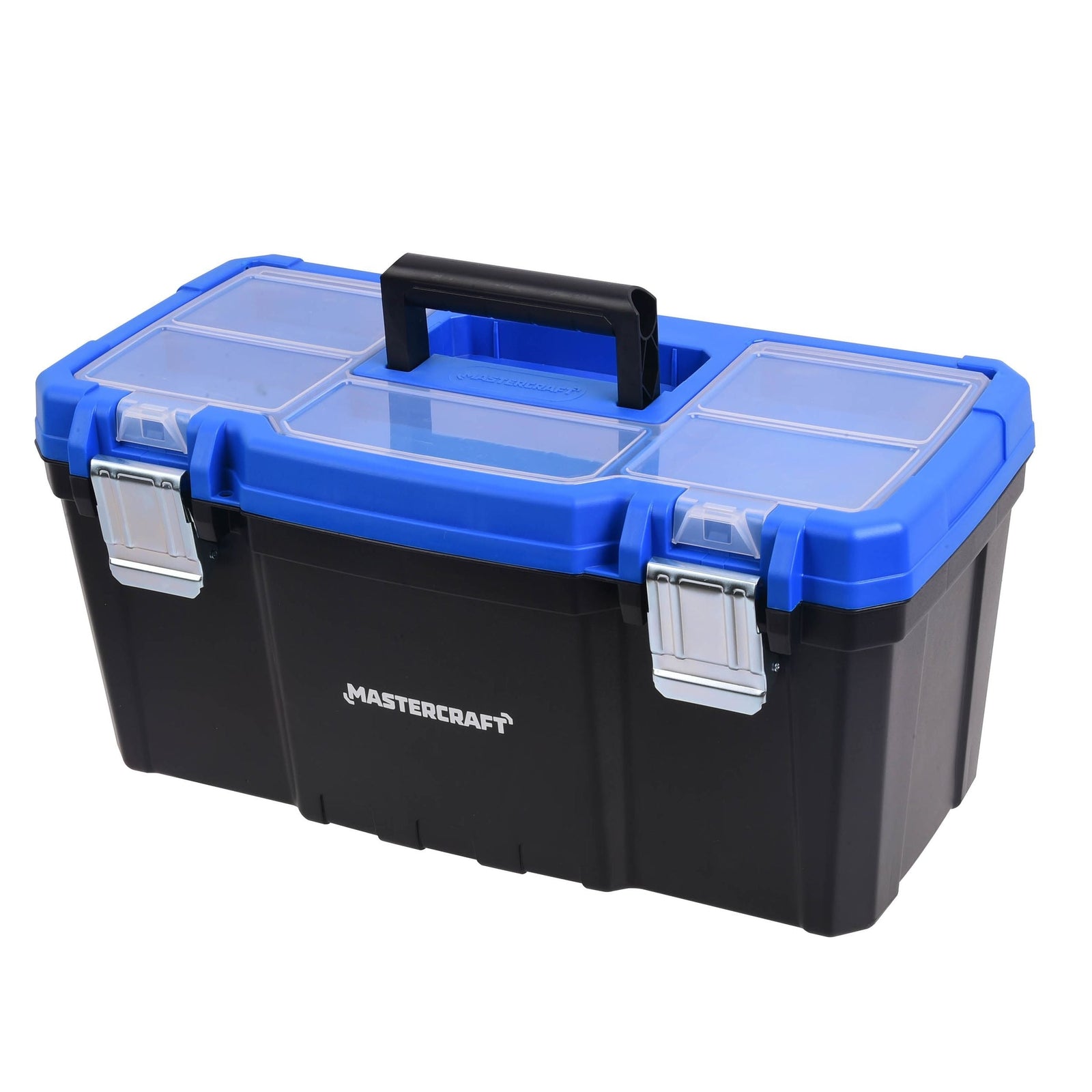 Portable Plastic Tool Box with Removable Tray & Tray Top, Blue, 19-in, Jumbo Hex Key Set/Allen Wrench Set, Metric, High... B5S2 - product image 1