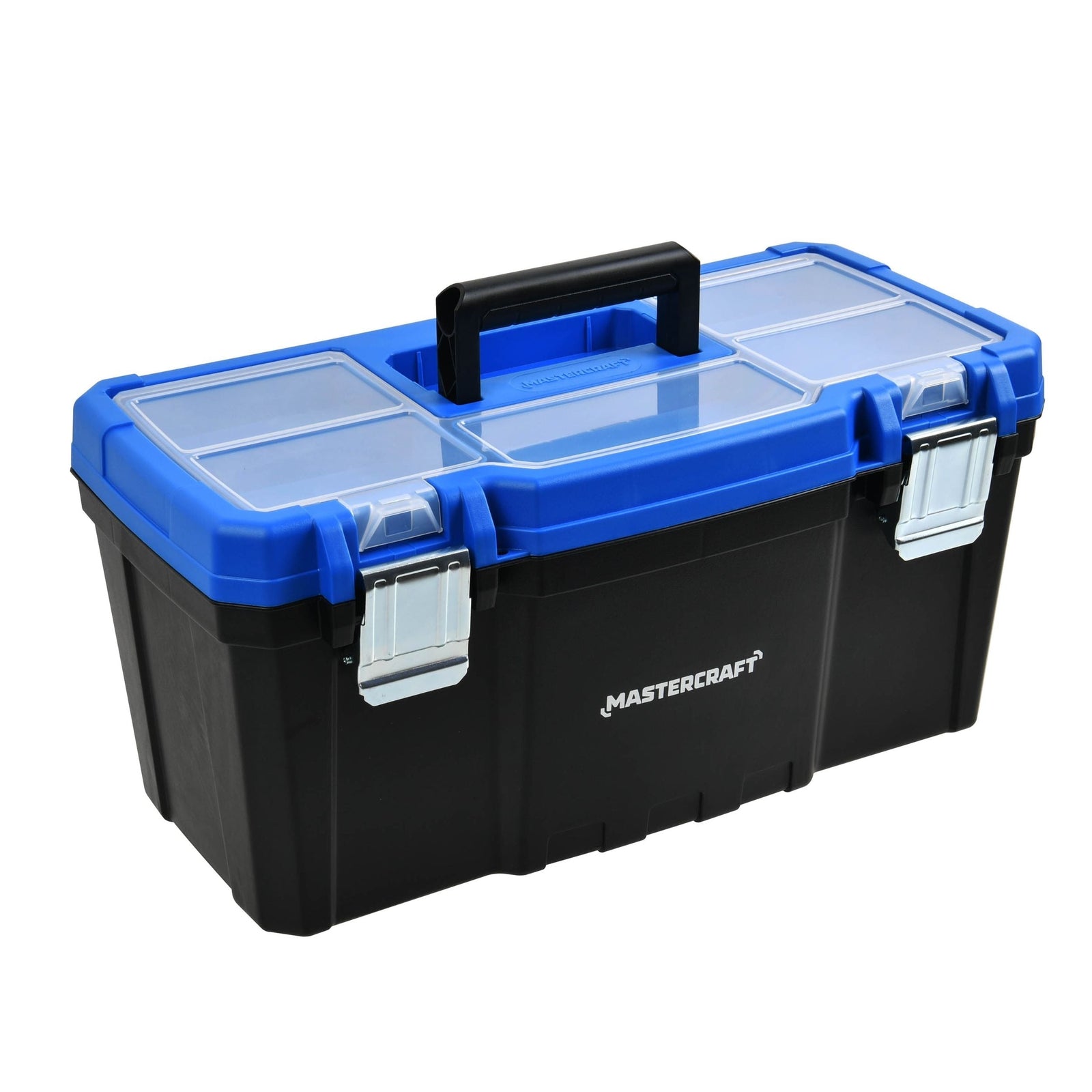 Portable Plastic Tool Box with Removable Tray & Tray Top, Blue, 19-in, Jumbo Hex Key Set/Allen Wrench Set, Metric, High... B5S2 - product image 2