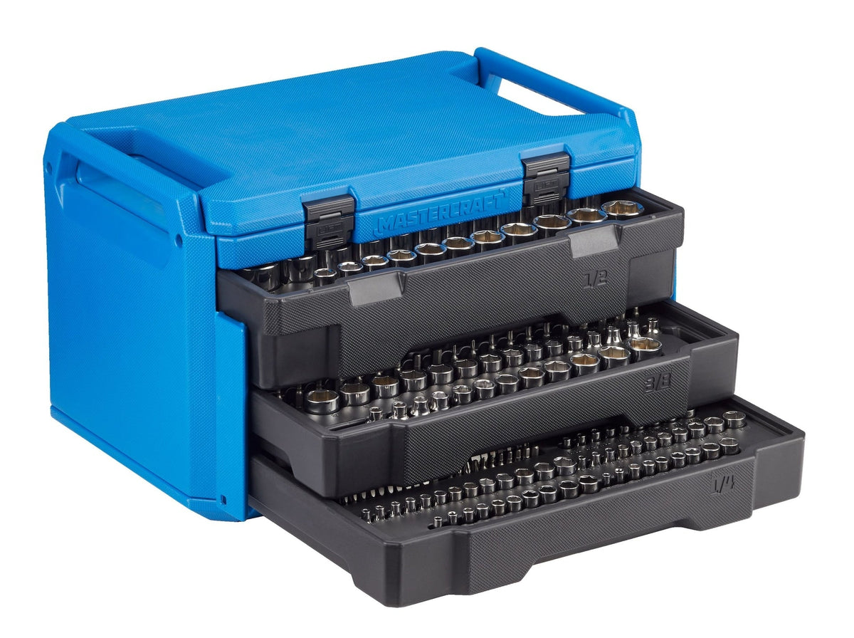 Socket Set, 270-pc, SAE / Metric, CRV, Nickel-Chrome Plating W4D5 - product image 4