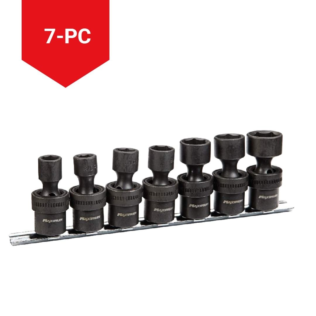 3/8-in Drive Swivel Impact Socket Set, 7-pc, SAE, CRMO K0L2 - product image 4