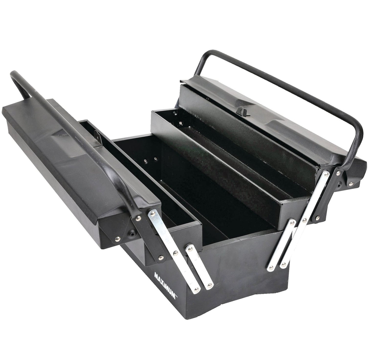 Portable 5-Tray Cantilever Tool Box, Black, 21-in S2M6 - product image 6
