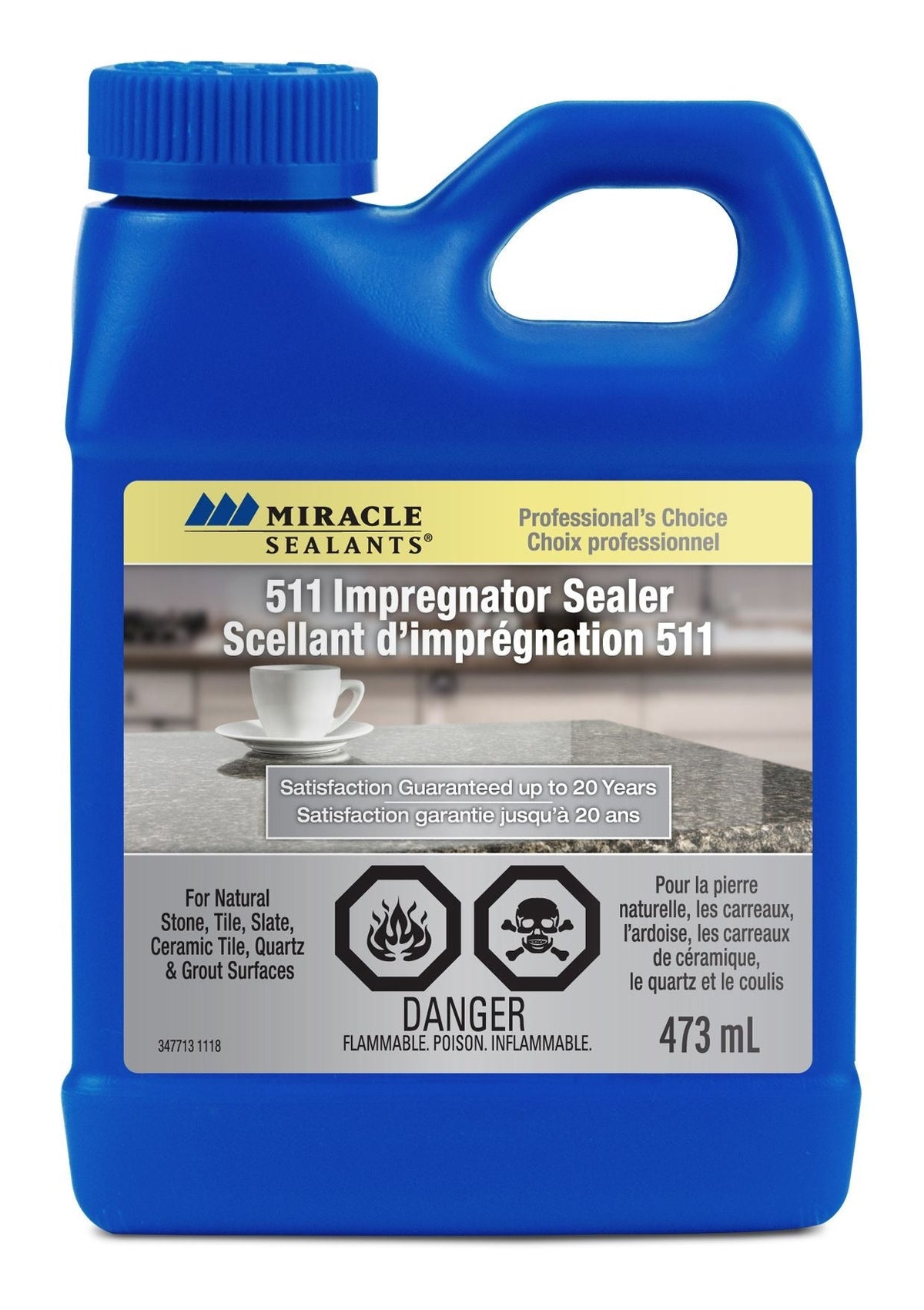 Sealants 511 Impregnator Sealer For Stone, Ceramic, Quartz, Granite, Clear, 473-mL W5B3 - product image 1