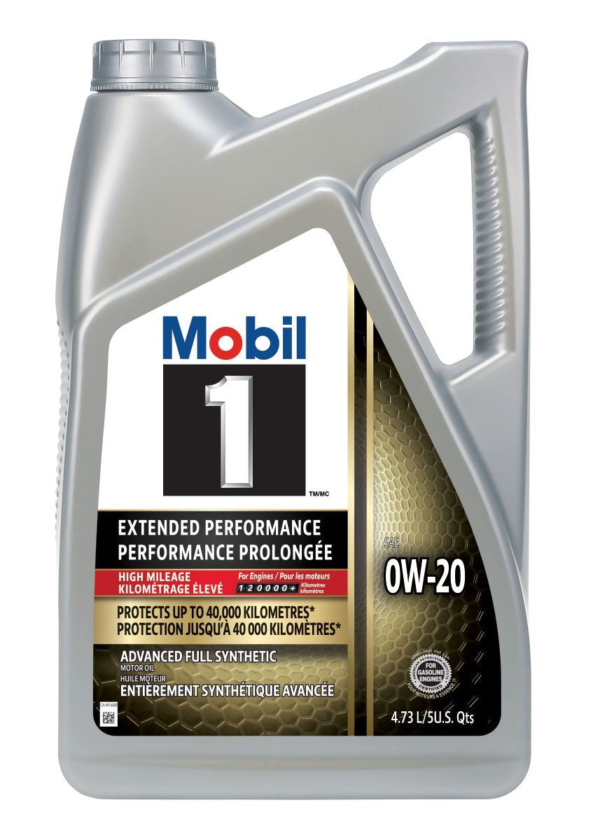 1 Extended Performance High Mileage 0W20 Synthetic Engine/Motor Oil, 4.73-L F9I9 - product image 1