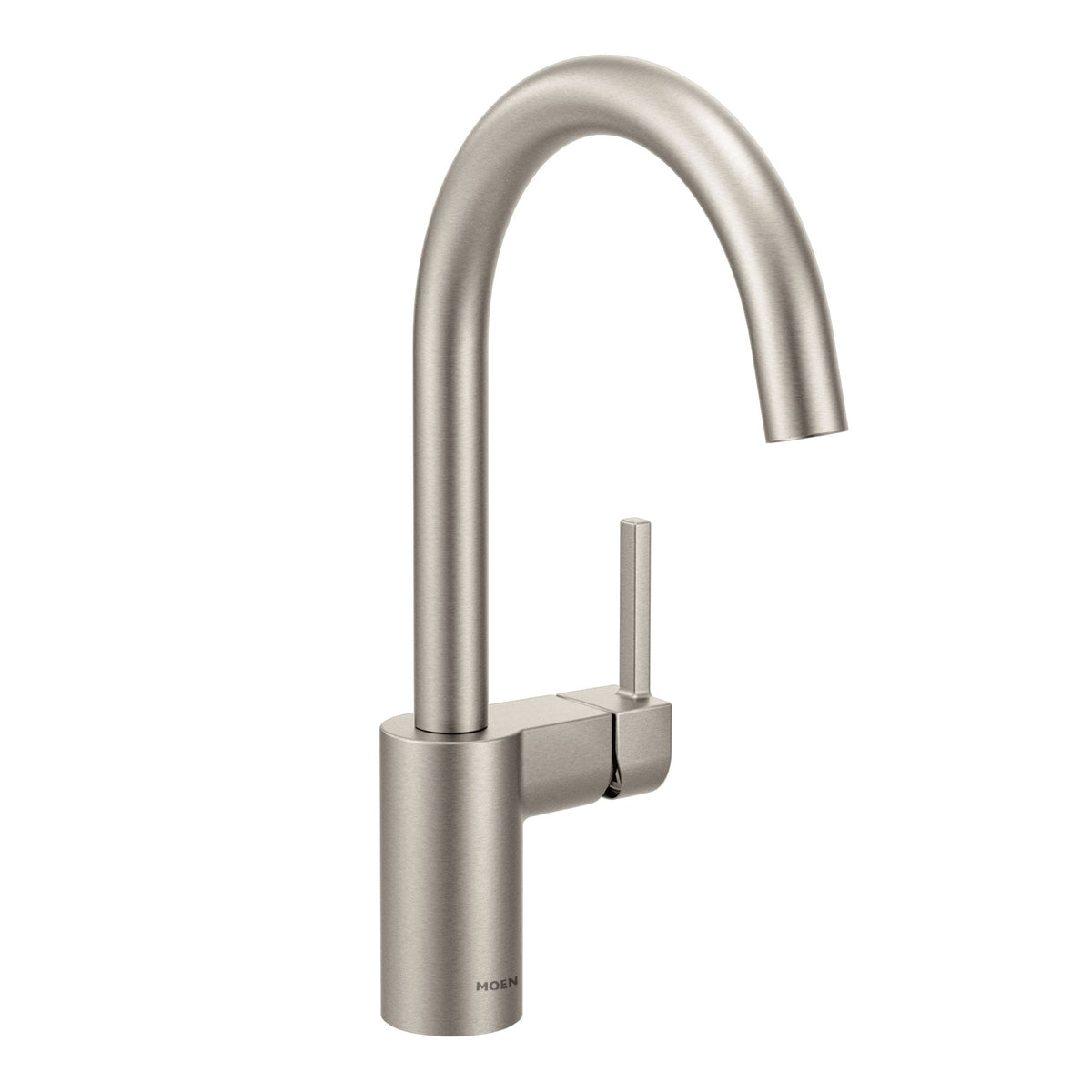 Align Single Handle High Arc Modern Pull Down Sprayer Kitchen Faucet, Stainless Steel A5Z9 - product image 1