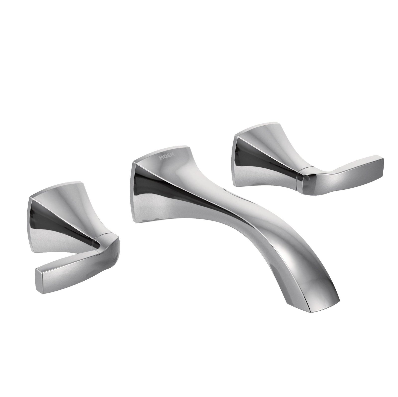 Voss Two-Handle Wall Mount Bathroom Faucet Trim Kit (Valve Required), Chrome J8F5 - product image 1