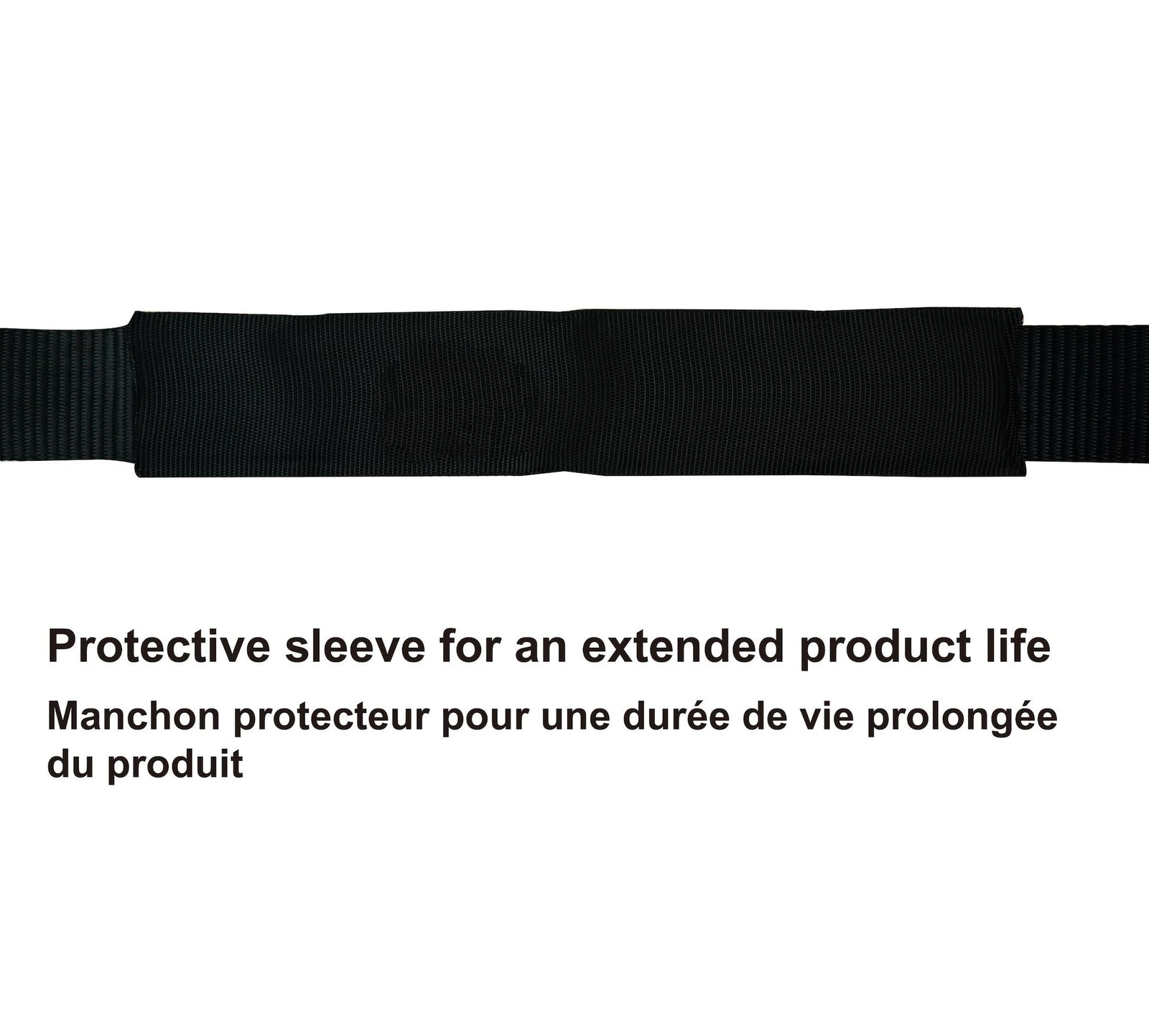 10,000-lb Axle Strap, with D-rings, 2-in x 31-in K7U4 - product image 2