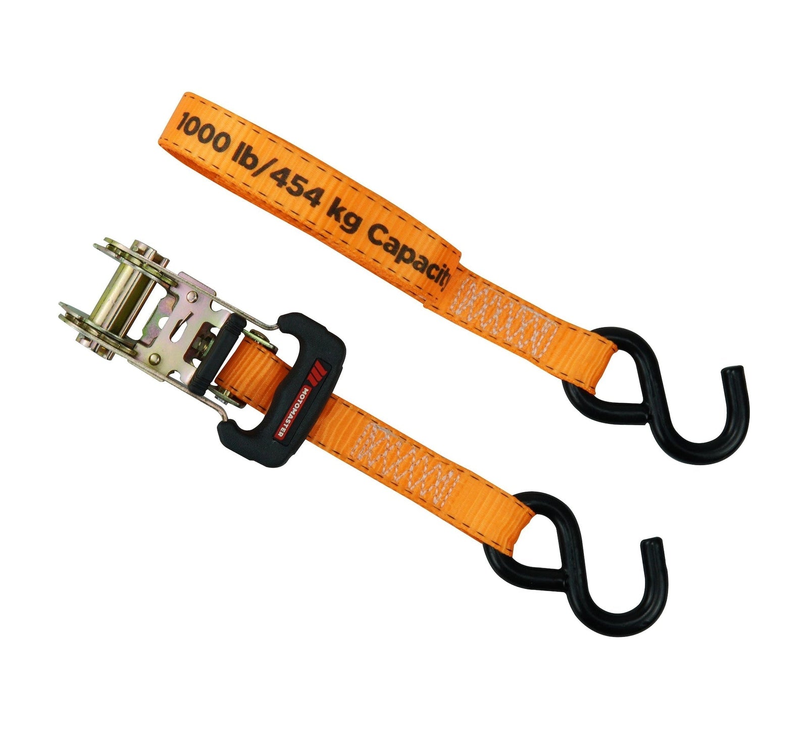 3,000-lb Padded Handle Ratchet Tie Down Straps, 1.25-in x 10-ft, 2-pk T3D8 - product image 3