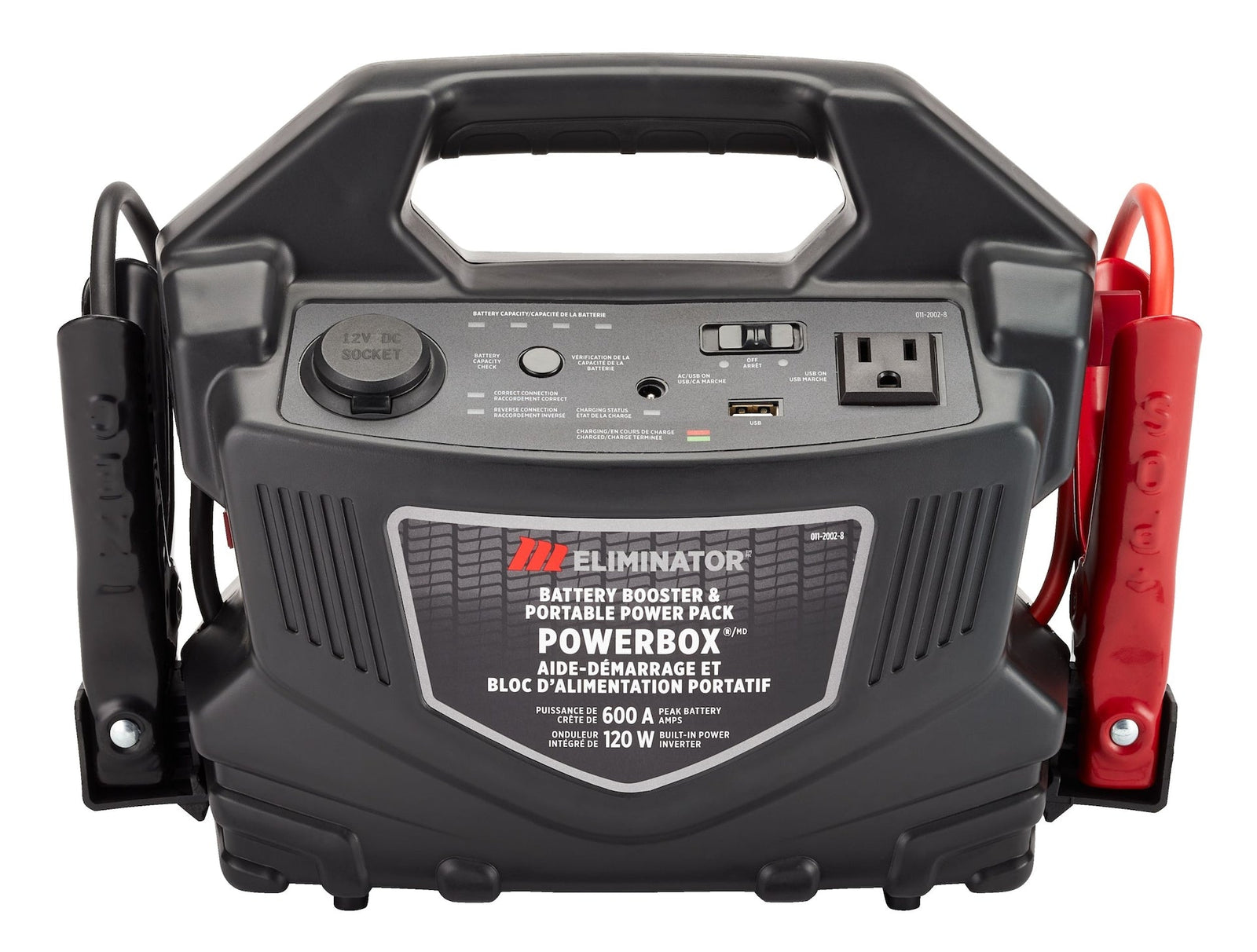 Eliminator PowerBox Portable Power Pack & Battery Booster/Jump Starter, 600 Peak Amps, 120W M6Z7 - product image 1