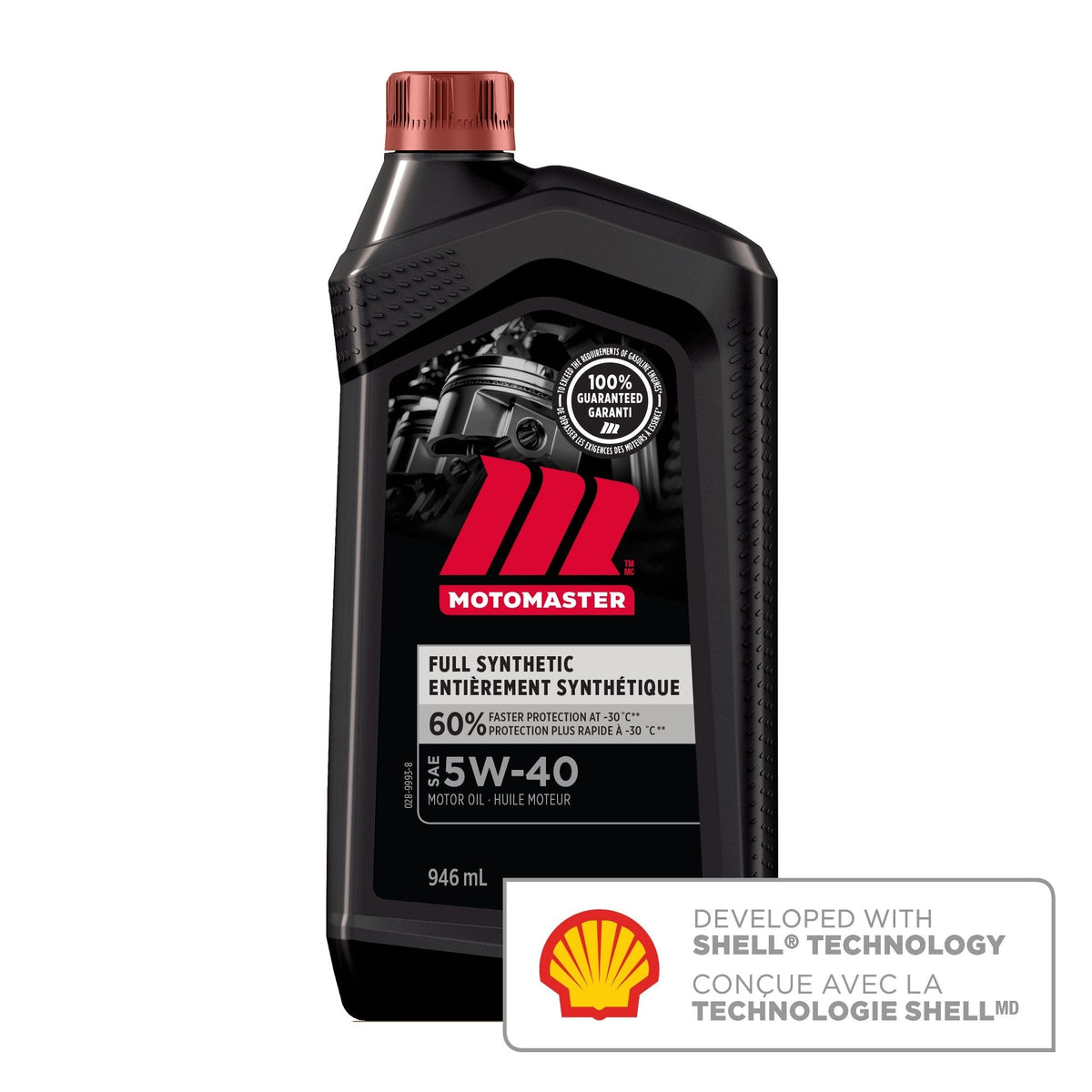 Full Synthetic 5W40 Synthetic Engine/Motor Oil, 946-mL M3S3 - product image 1