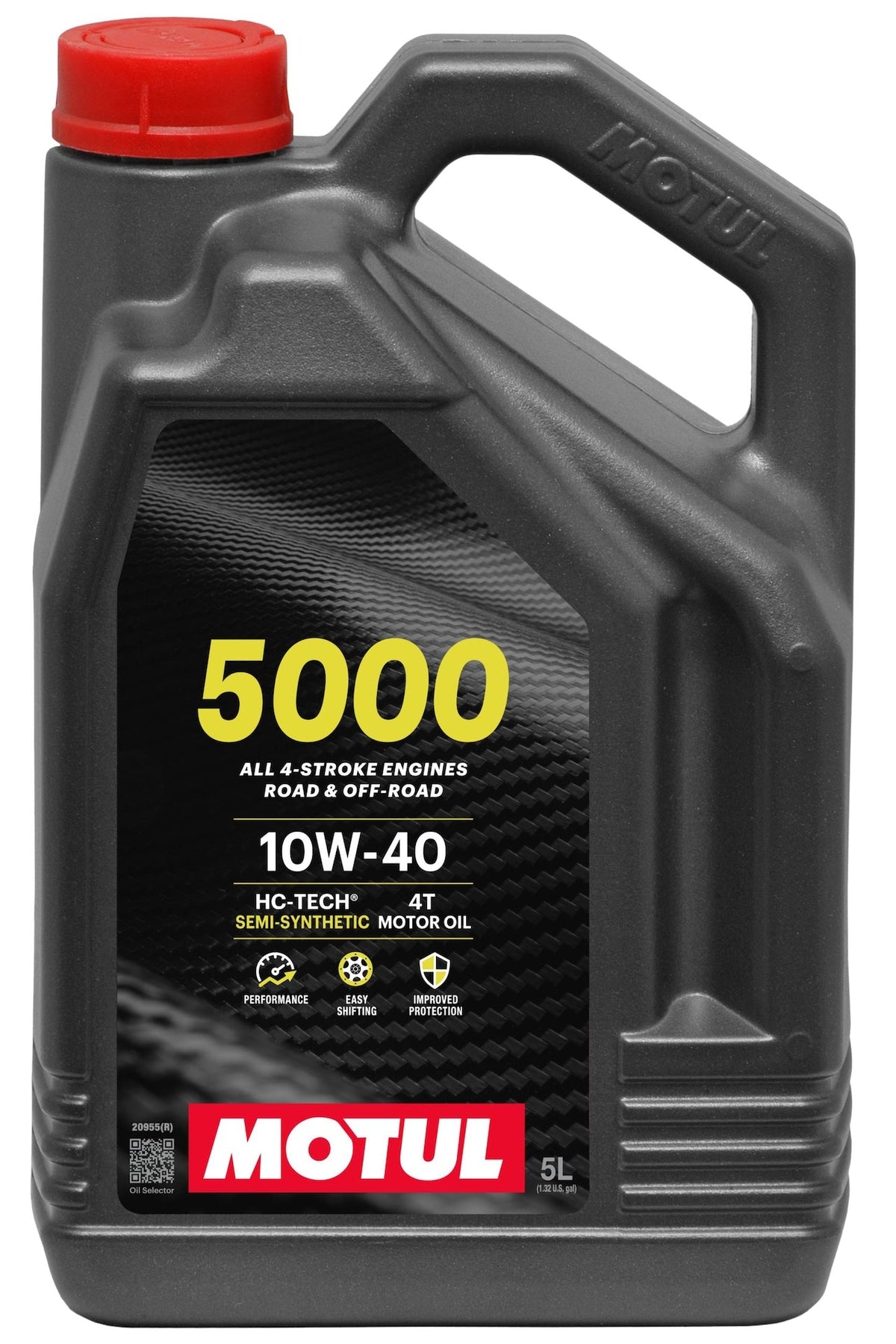 5000 4-Stroke Semi-Synthetic 10W40 Motor Oil, 5-L P9I8 - product image 1