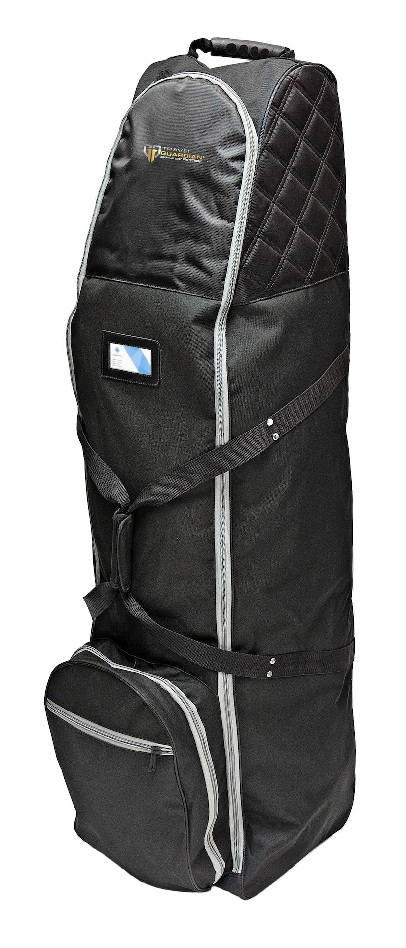 Premium Travel Golf Bag Cover with Quilted Protection & Extra Storage, Black J3L8 - product image 1