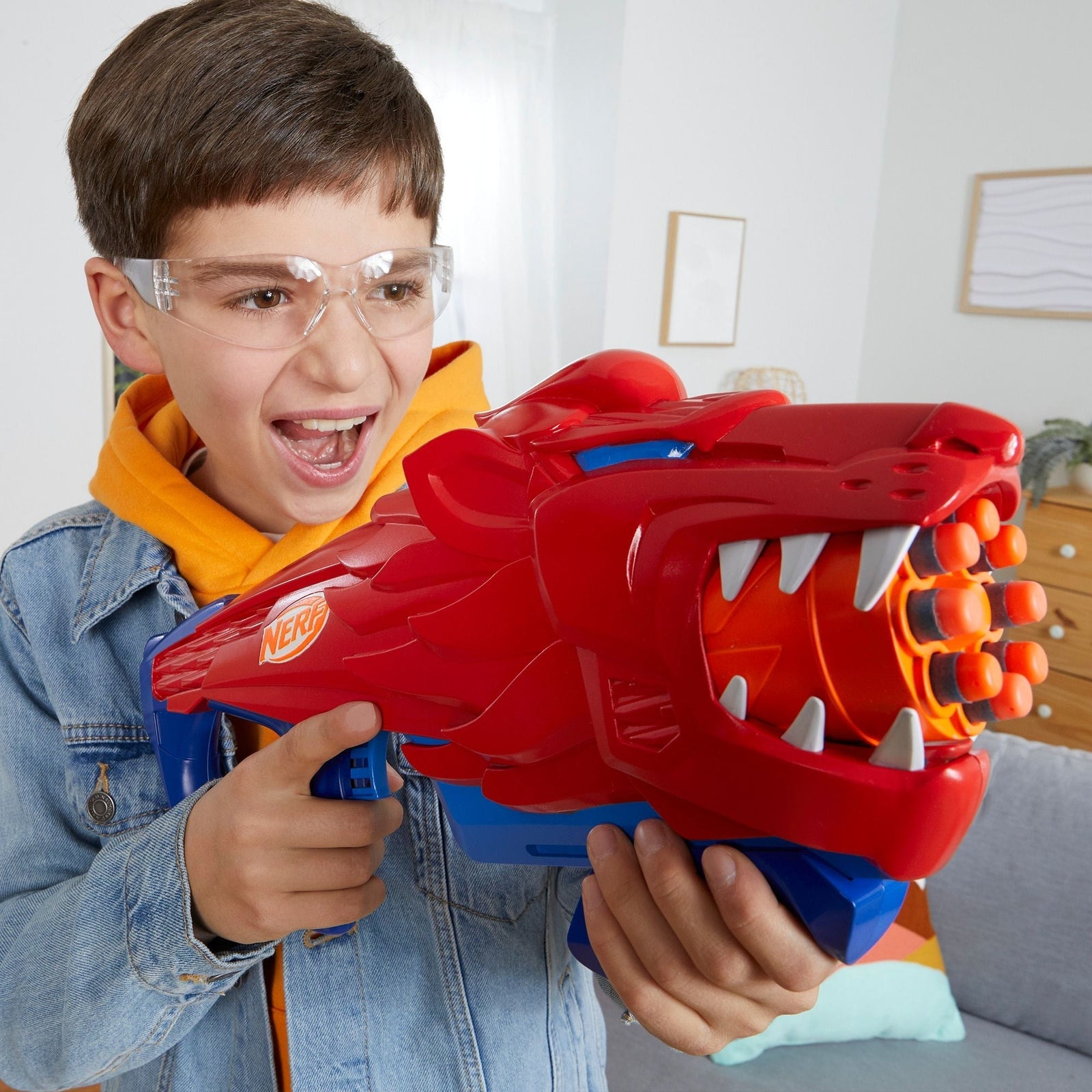 Junior Wild Lionfury Easy-Play Dart Blaster, Includes 16 Darts, Ages 6+ W2W5 - product image 8