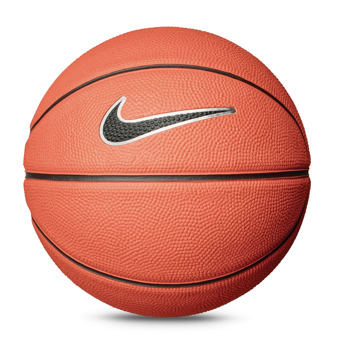 Skills Mini Kids' Indoor/Outdoor Rubber Basketball, Size 3 (22.5-in), Amber/Black/White S8C2 - product image 1