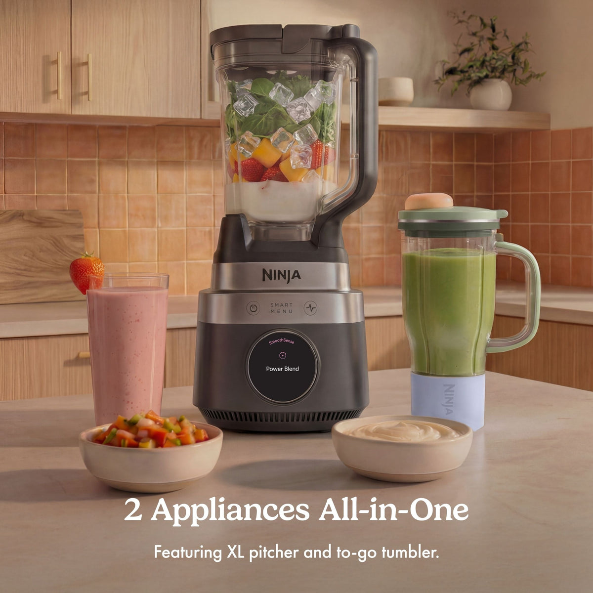 Luxe Adaptive Crushing Blender and Single-Serve System E7X4 - product image 3