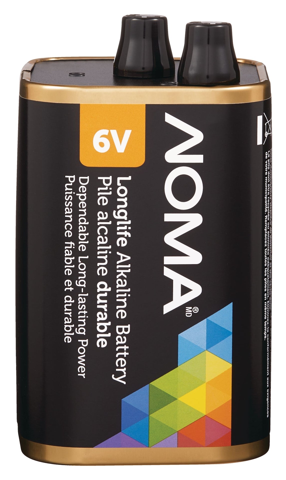 1-pk 6V / 6 Volt Square Alkaline Lantern Battery, Long Lasting S4V7 - product image 2