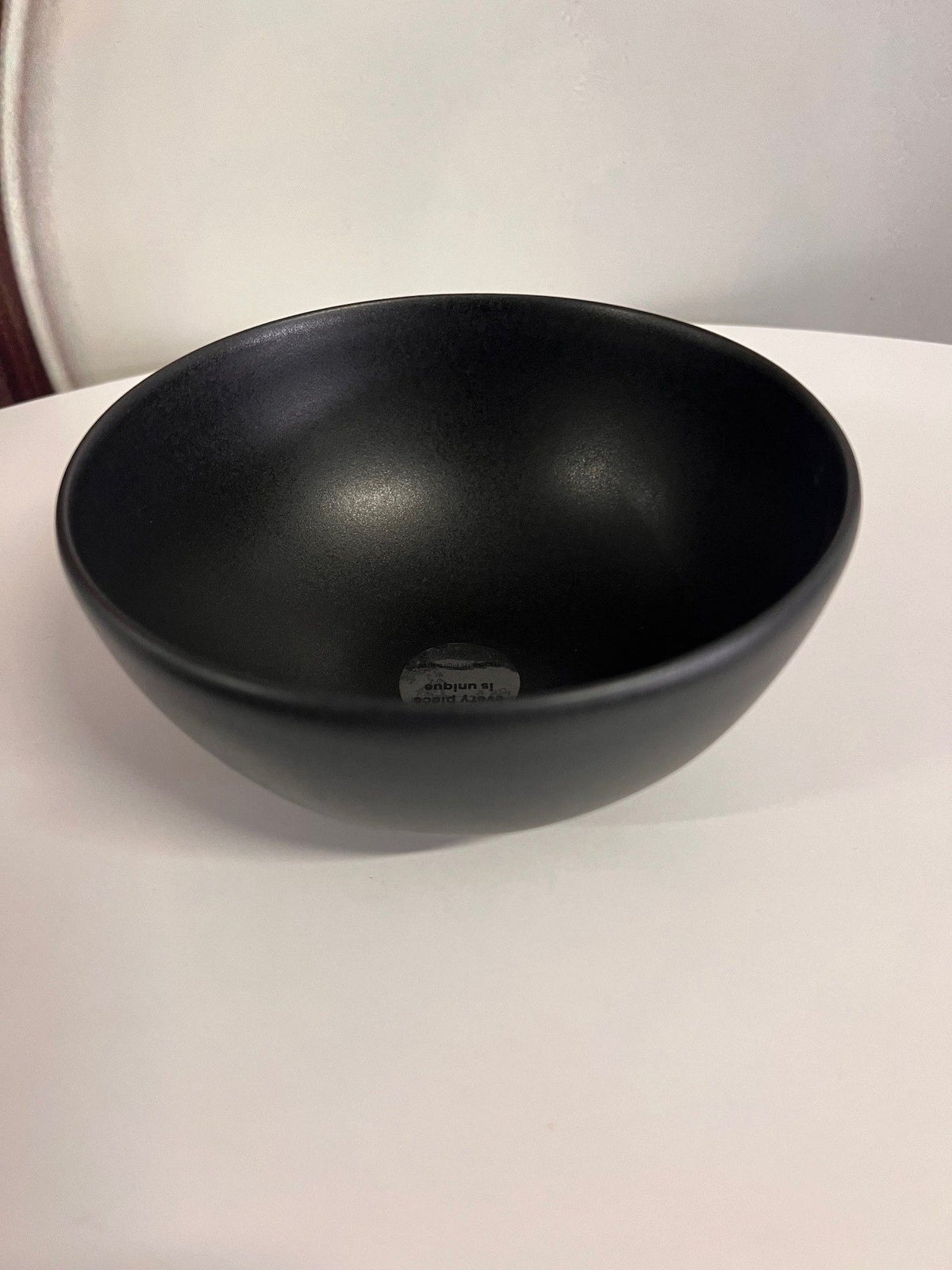 Dorset All-Purpose Stoneware Bowl, Oven Safe, 4-pk, Black Reactive X8G1 - product image 4