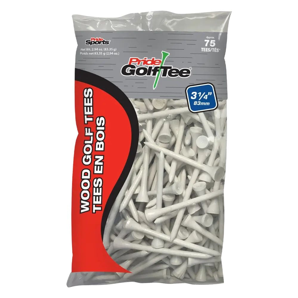 Biodegradable Hardwood Golf Tee, 3-1/4-in, 50-pk, White D0S2 - product image 1