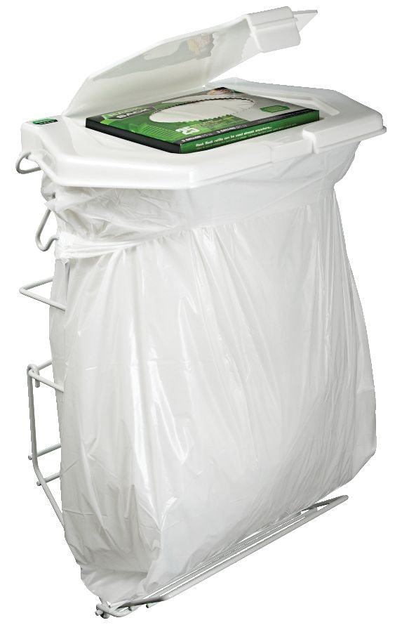 Rack Sack Expandable Kitchen Garbage Bag Holder, Fits 15-L or 21-L bags, Includes 5 bags X6J4 - product image 4