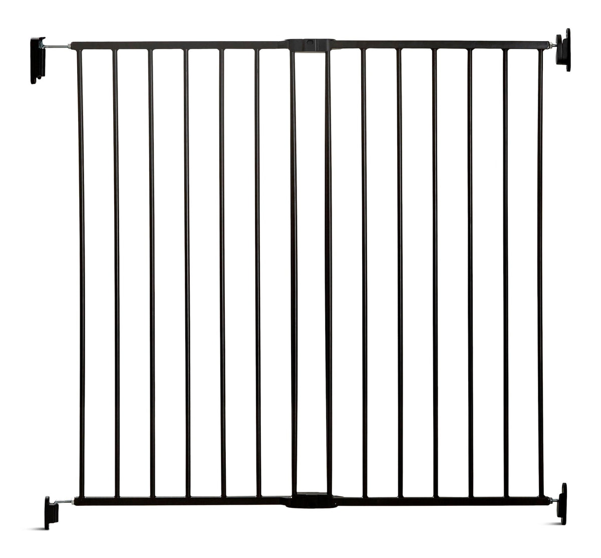 Top-of-Stairs Baby Gate, Black D6D7 - product image 1