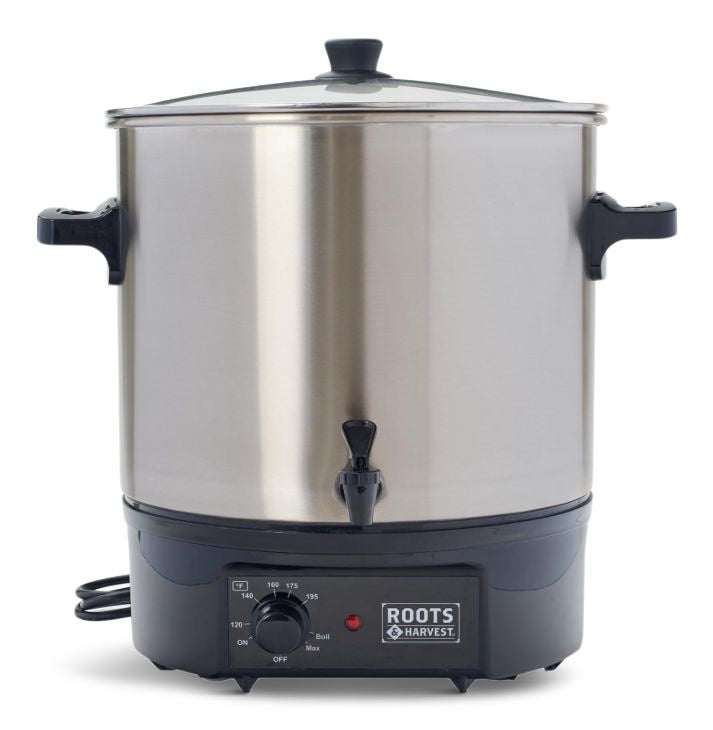 & Harvest Electric Bath Canner with Glass Lid & Stainless Steel Canning Rack M7O0 - product image 1