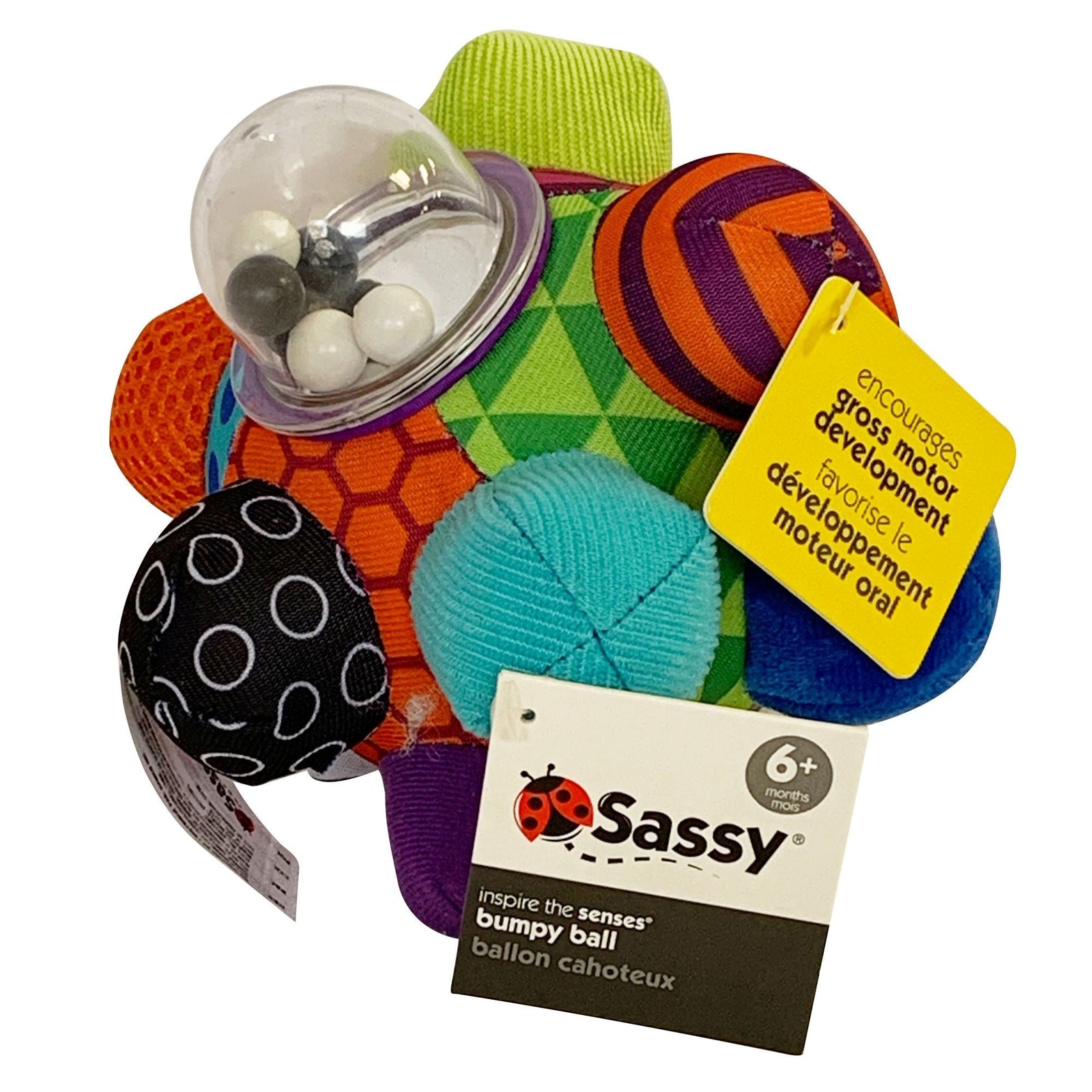 Bumpy Ball for Babies, Multi-Colour, Ages 6m+ K6G1 - product image 2