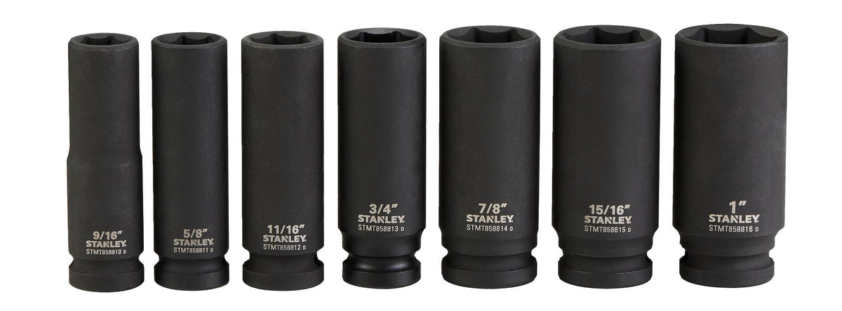 Pro 1/2-in Impact Socket Set, SAE, 7-pc J3V2 - product image 2