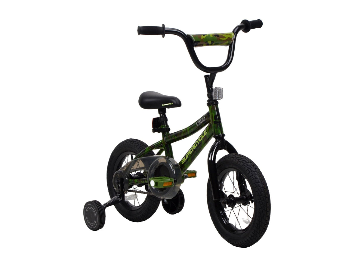 Youth Bike with Hi-Ten Steel Frame, 12-in, Camo S9B3 - product image 1