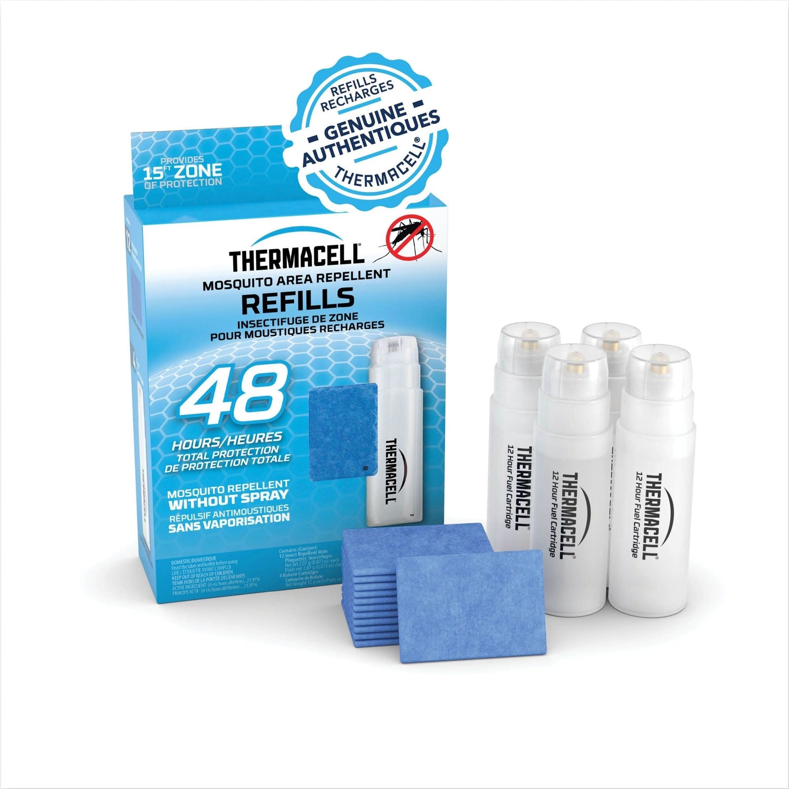 Fuel-ZoneGuard Fuel Powered Mosquito Repellent 48-Hr Refill Pack N2E5 - product image 2