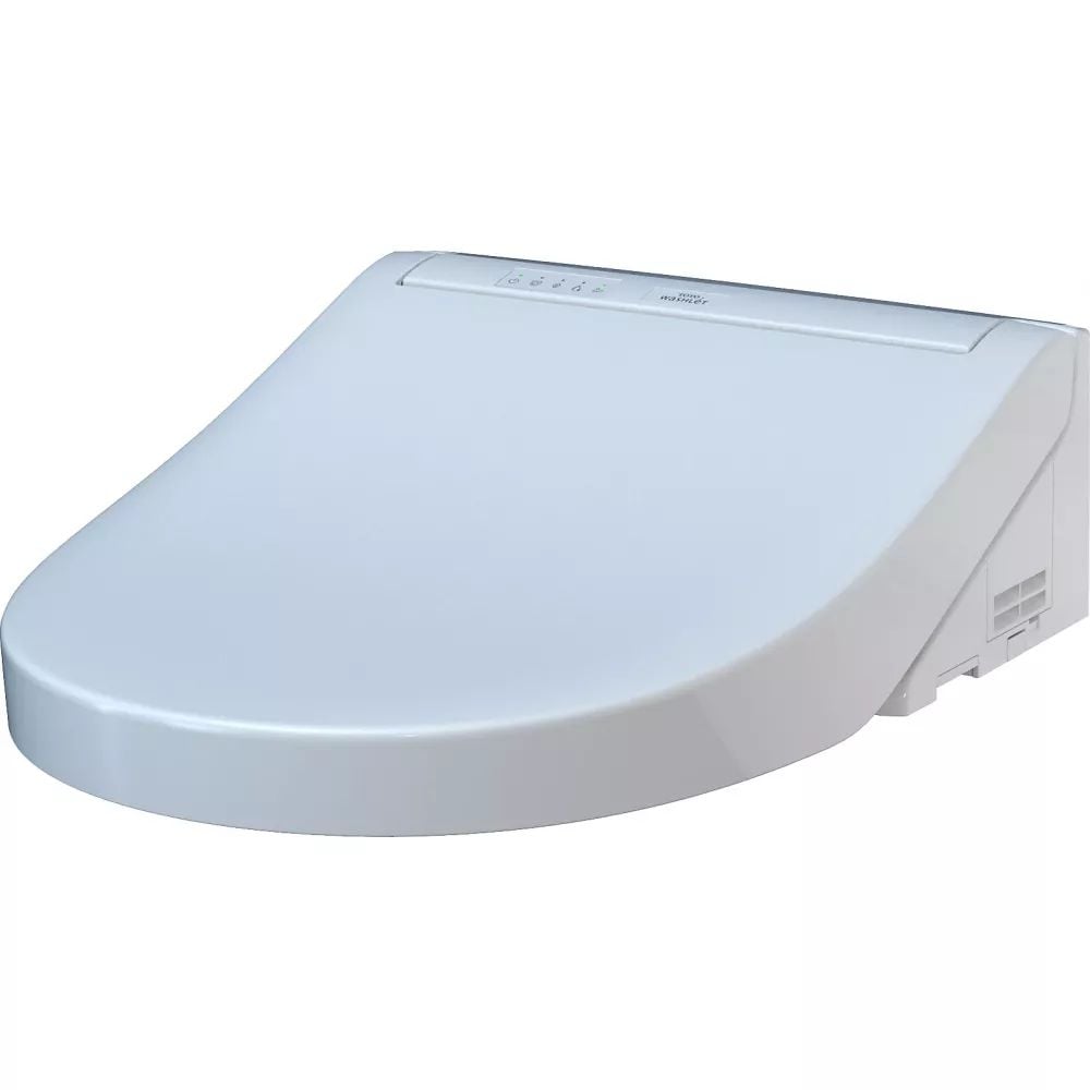 WASHLET C5 Electronic Bidet Toilet Seat with PREMIST and EWATER+ Wand Cleaning, Round, Cotton White D8M0 - product image 1