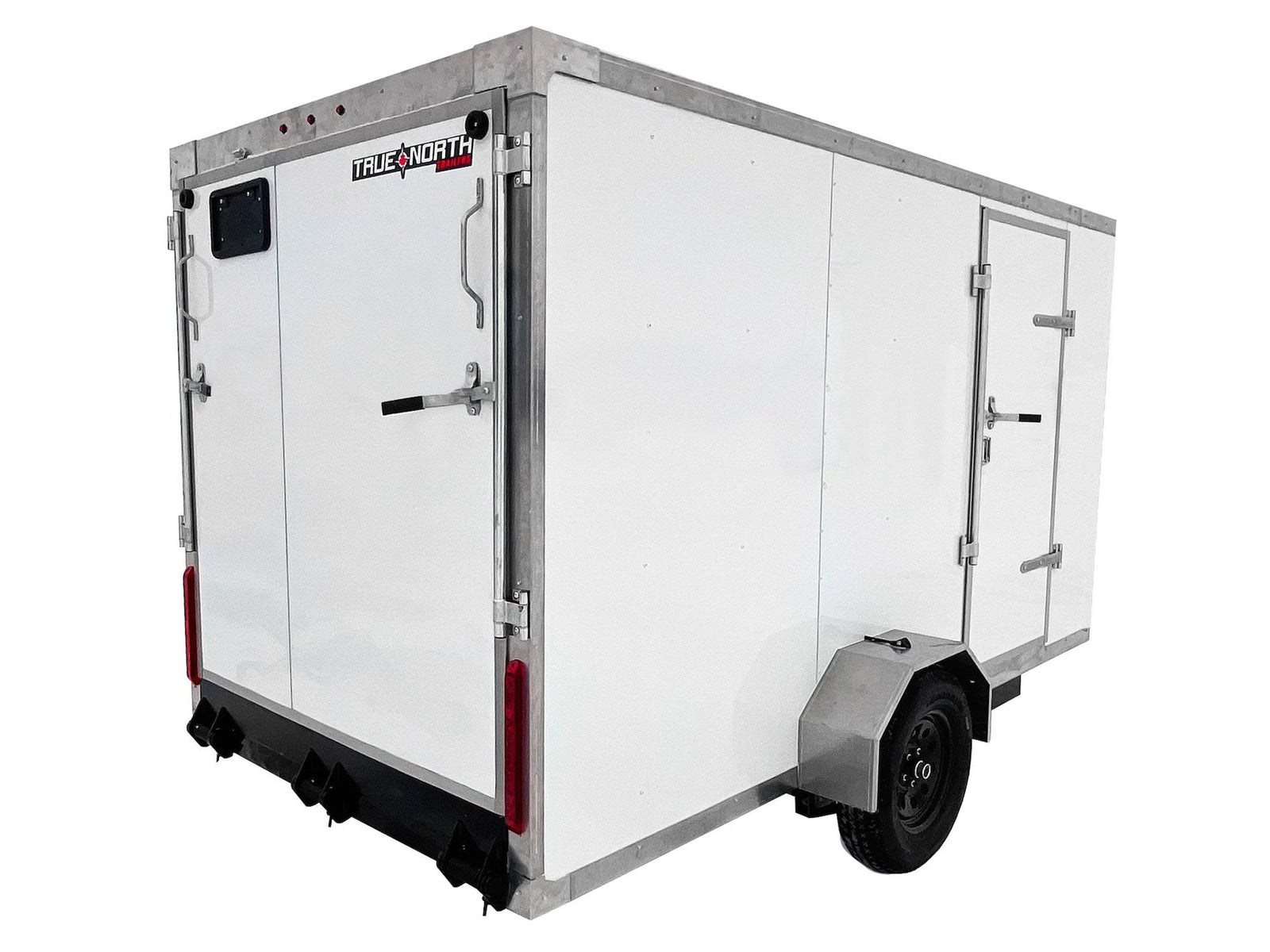 6 x 12-ft Enclosed Utility Trailer with Ramp Door K9I1 - product image 3