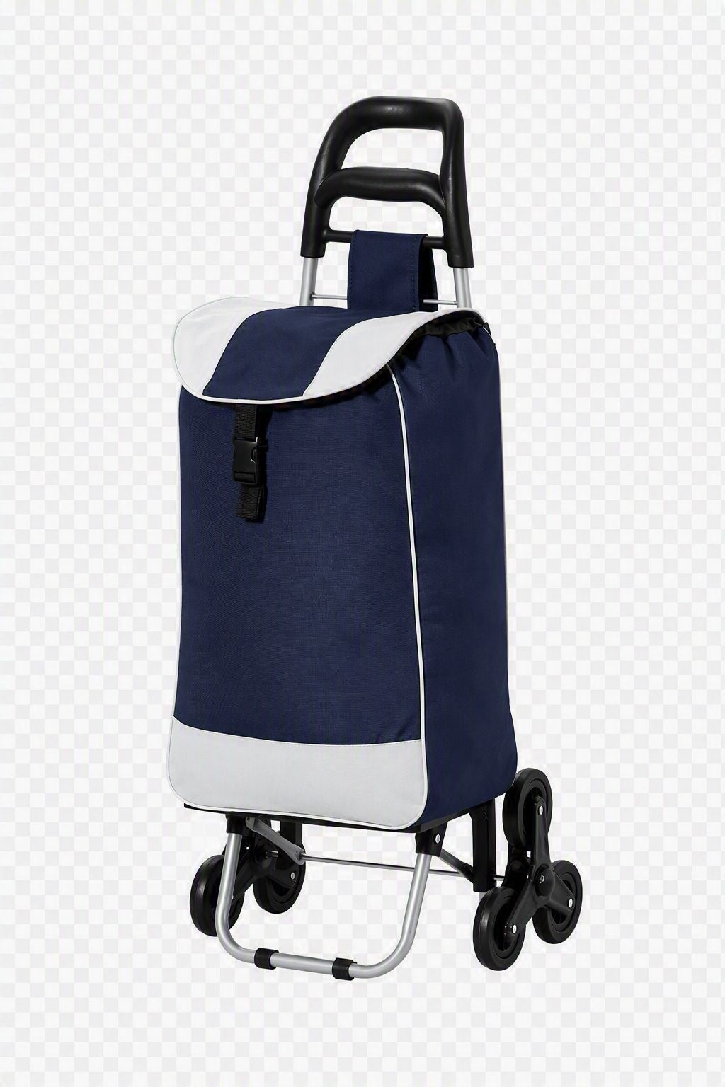 Type A 6-Wheel Stair Climbing Steel Shopping Cart W1V4 - product image 1