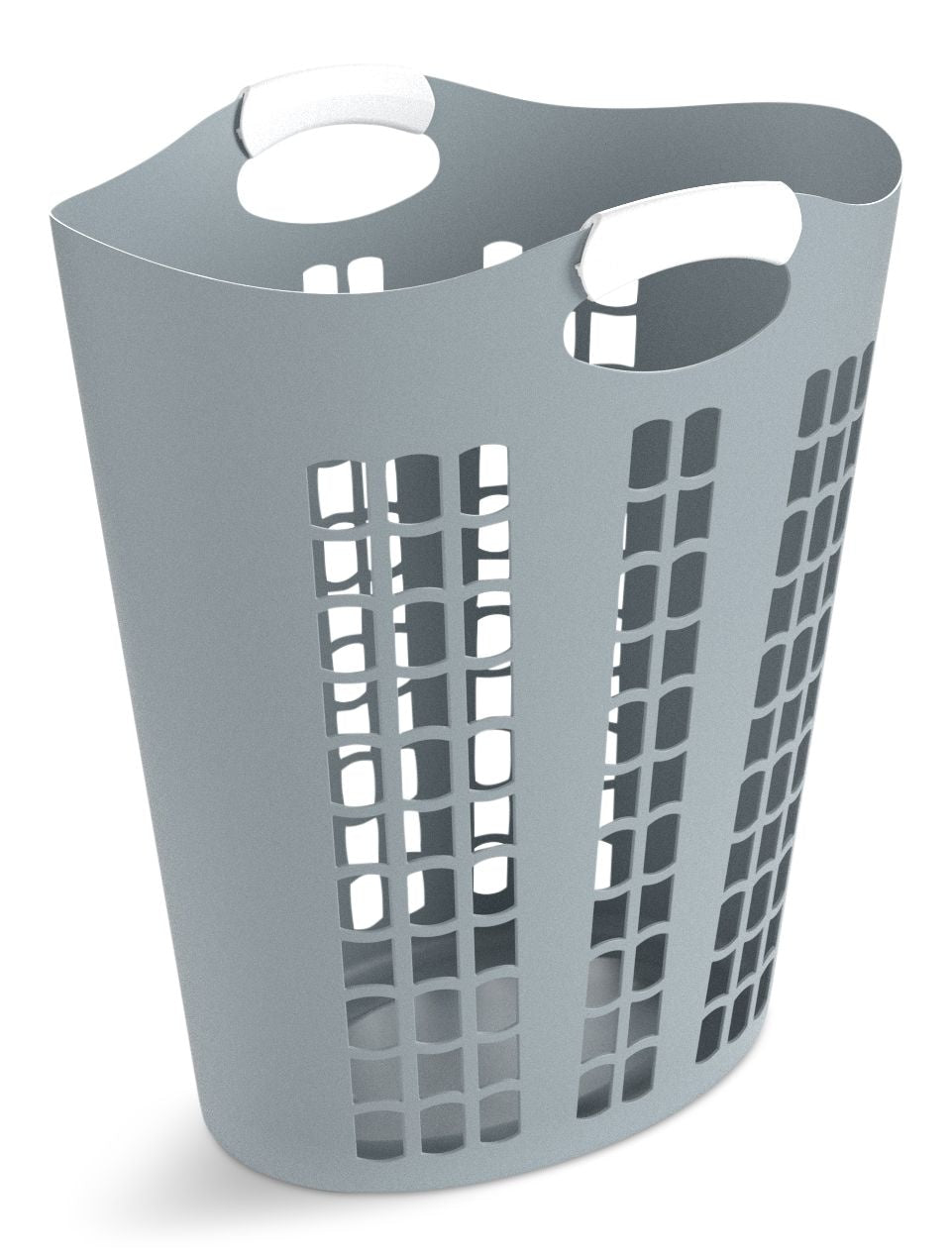 type A Easy Carry Flexible Laundry Hamper, 21.3 x 11 x 24.7-in, Grey Q2J6 - product image 1