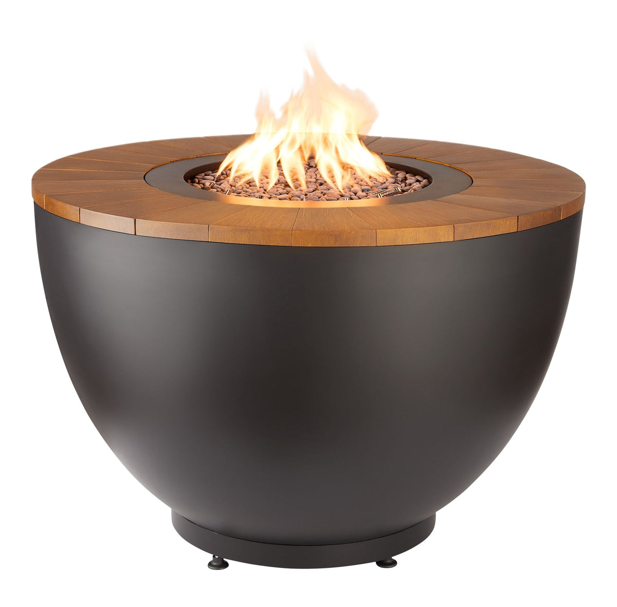 Round Outdoor Gas Fire Table, 65,000 BTUs, 36-in H1O5 - product image 3