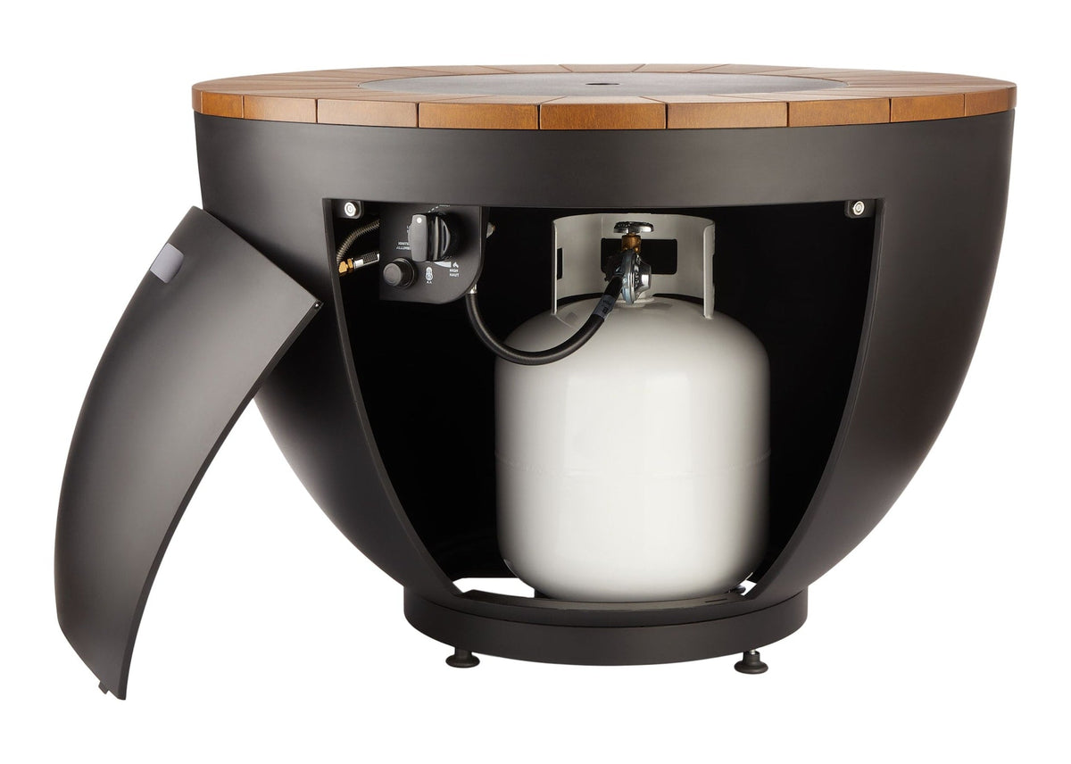 Round Outdoor Gas Fire Table, 65,000 BTUs, 36-in H1O5 - product image 7