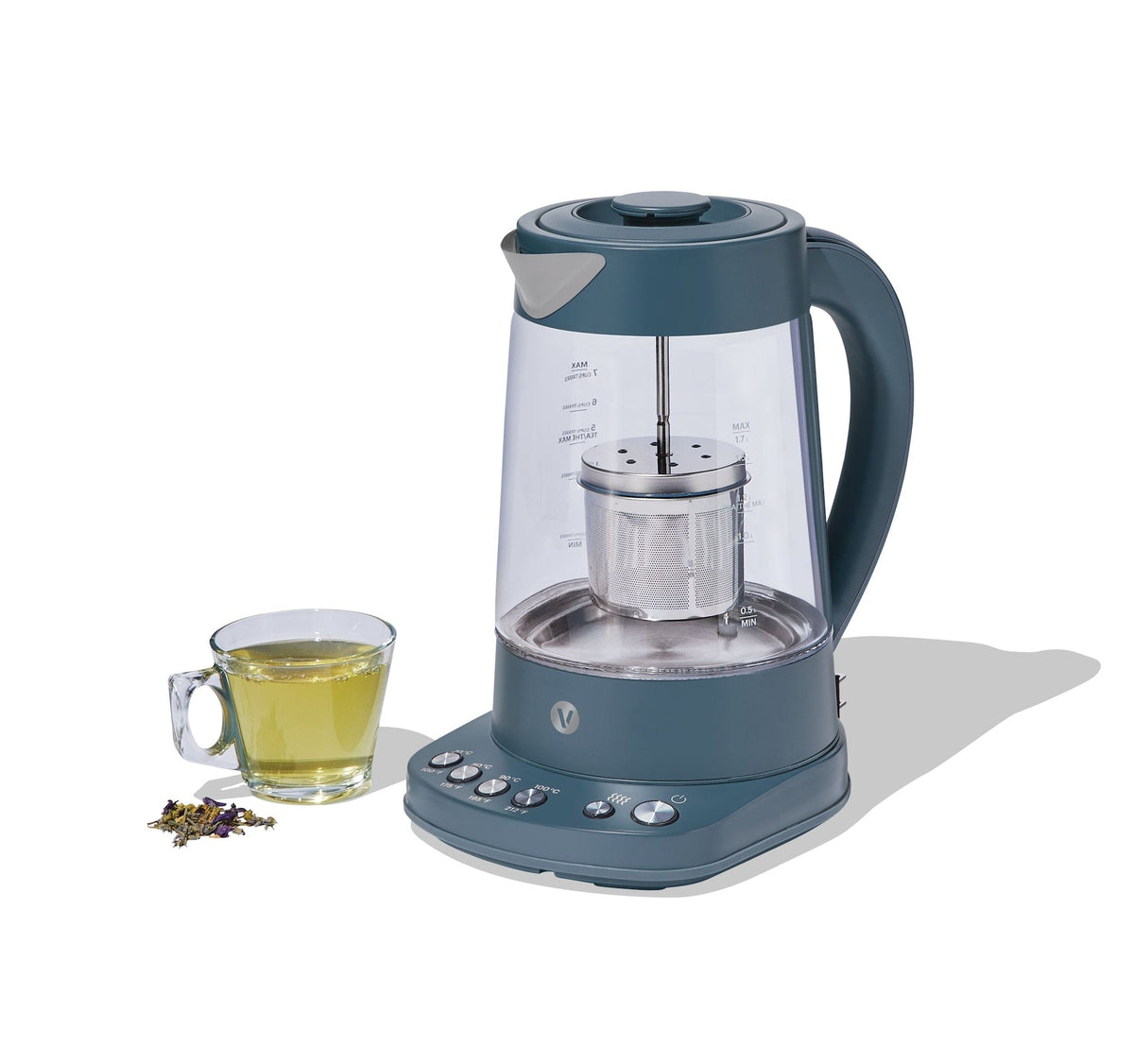 Colour Series Electric Variable Temperature Steeping Kettle, Bluefin, 1.7-L Y6G3 - product image 2