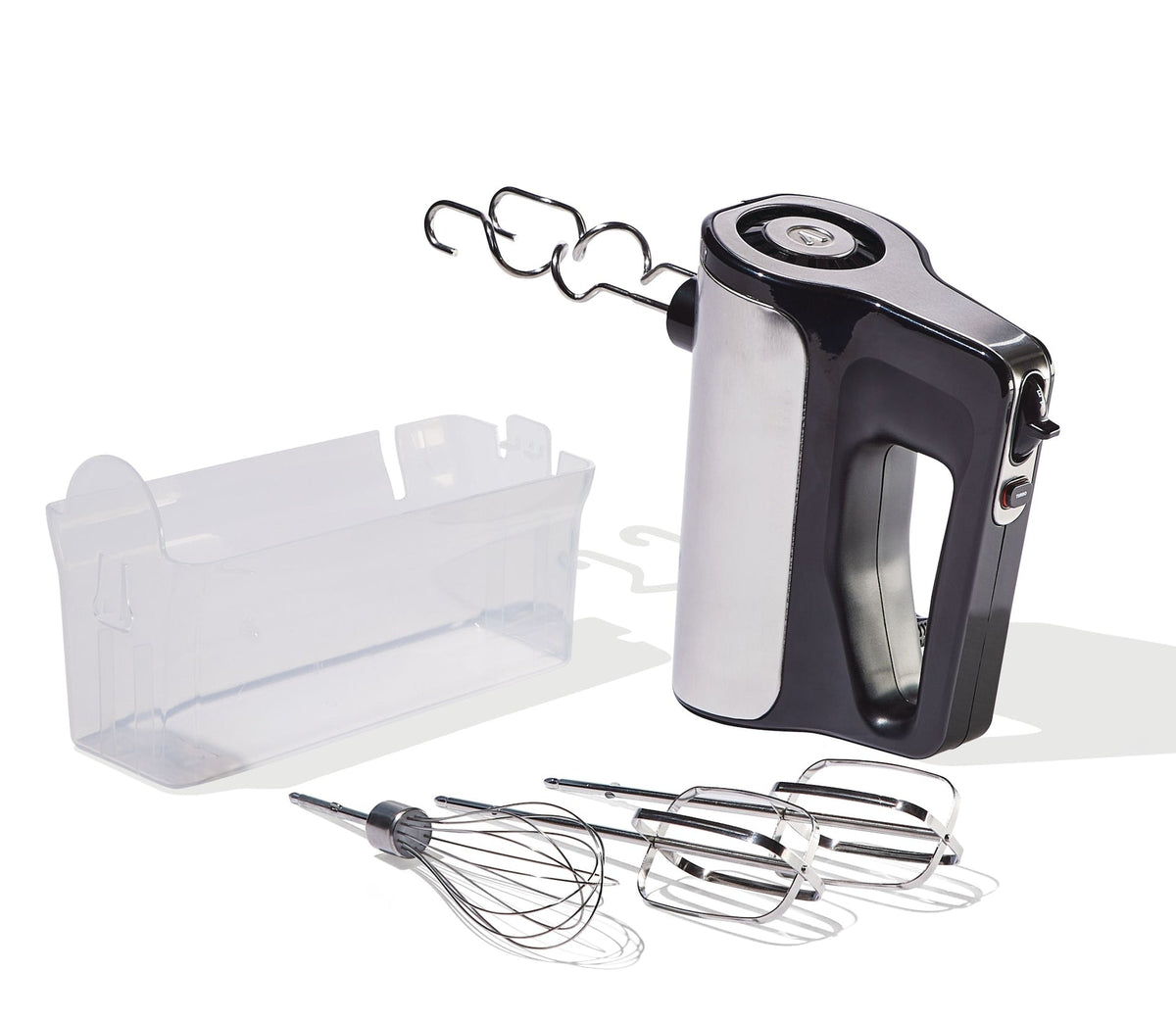 Variable Speed Hand Mixer with Storage Case, Includes Attachments, Black D6M9 - product image 1