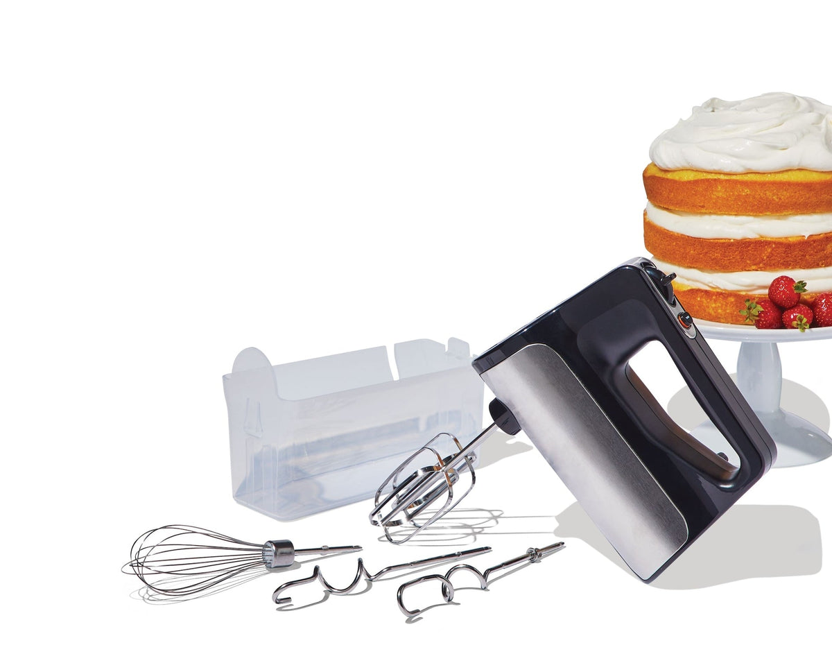 Variable Speed Hand Mixer with Storage Case, Includes Attachments, Black D6M9 - product image 2