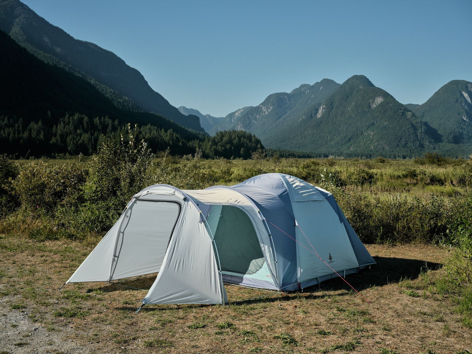 Vardo 6-Person Camping Tent, Blue N2E6 - product image 7