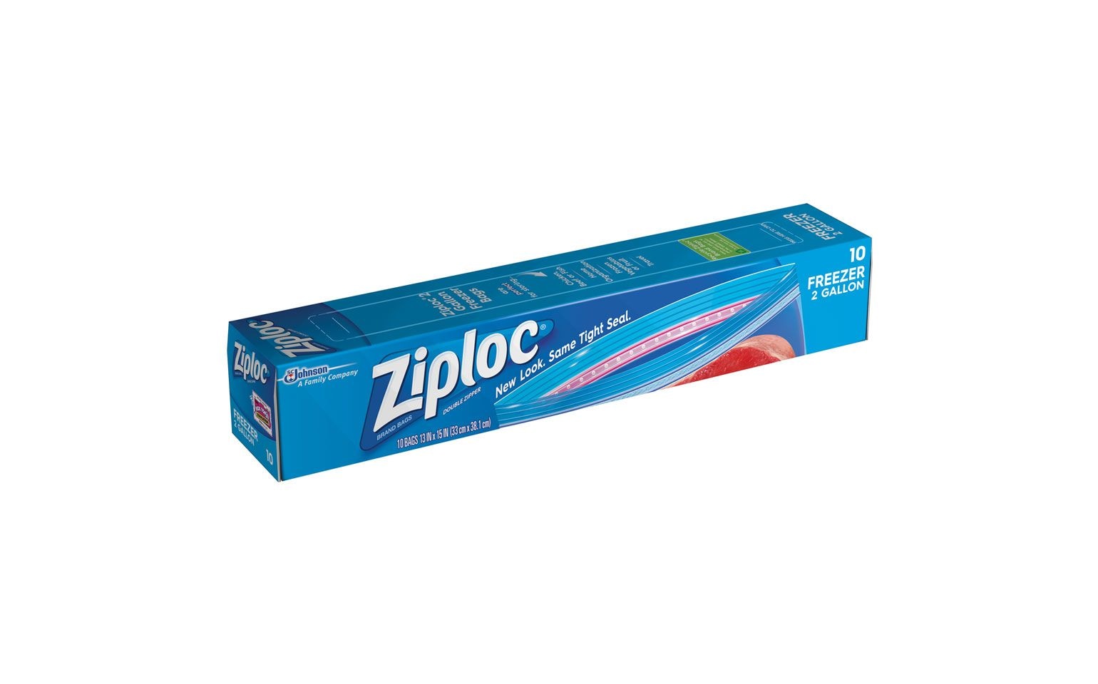 Extra Large Freezer Plastic Bags, 5.5-L, 10-pk G1U0 - product image 3