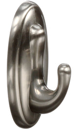 3M Command Medium Traditional Decorative Utility Hook, Brushed Nickel A2F9 - product image 1