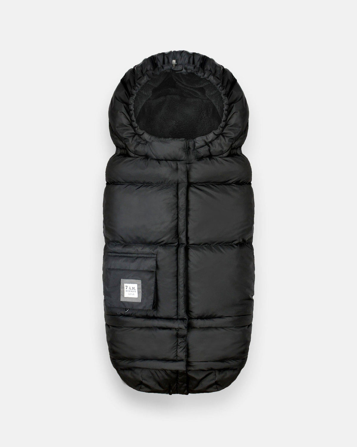 7AM Enfant Blanket 212 Evolution - Black Plush A9H8 - product image 1