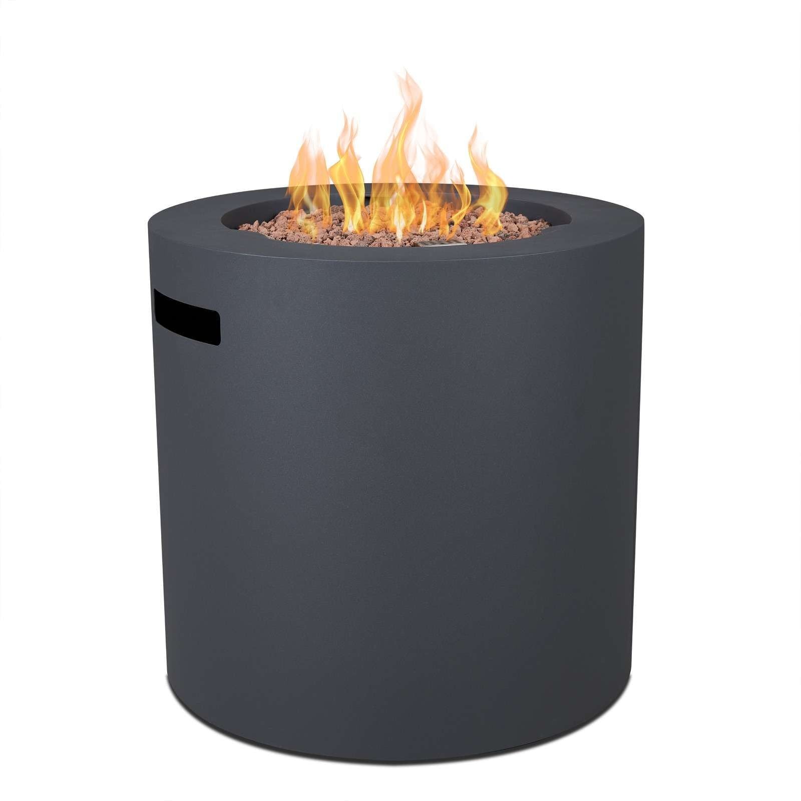 Steel Propane Fire Pit Hidden Tank in Slate, 24-in J2D3 - product image 6