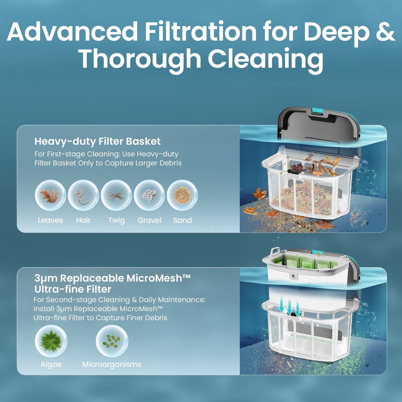 Scuba N1 Max Cordless Robotic In-Ground Robotic Pool Cleaner for In-Ground Pools up to 2150 sq. Ft T4I7 - product image 3