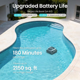 Scuba N1 Max Cordless Robotic In-Ground Robotic Pool Cleaner for In-Ground Pools up to 2150 sq. Ft T4I7 - product image 4