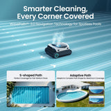 Scuba N1 Max Cordless Robotic In-Ground Robotic Pool Cleaner for In-Ground Pools up to 2150 sq. Ft T4I7 - product image 8