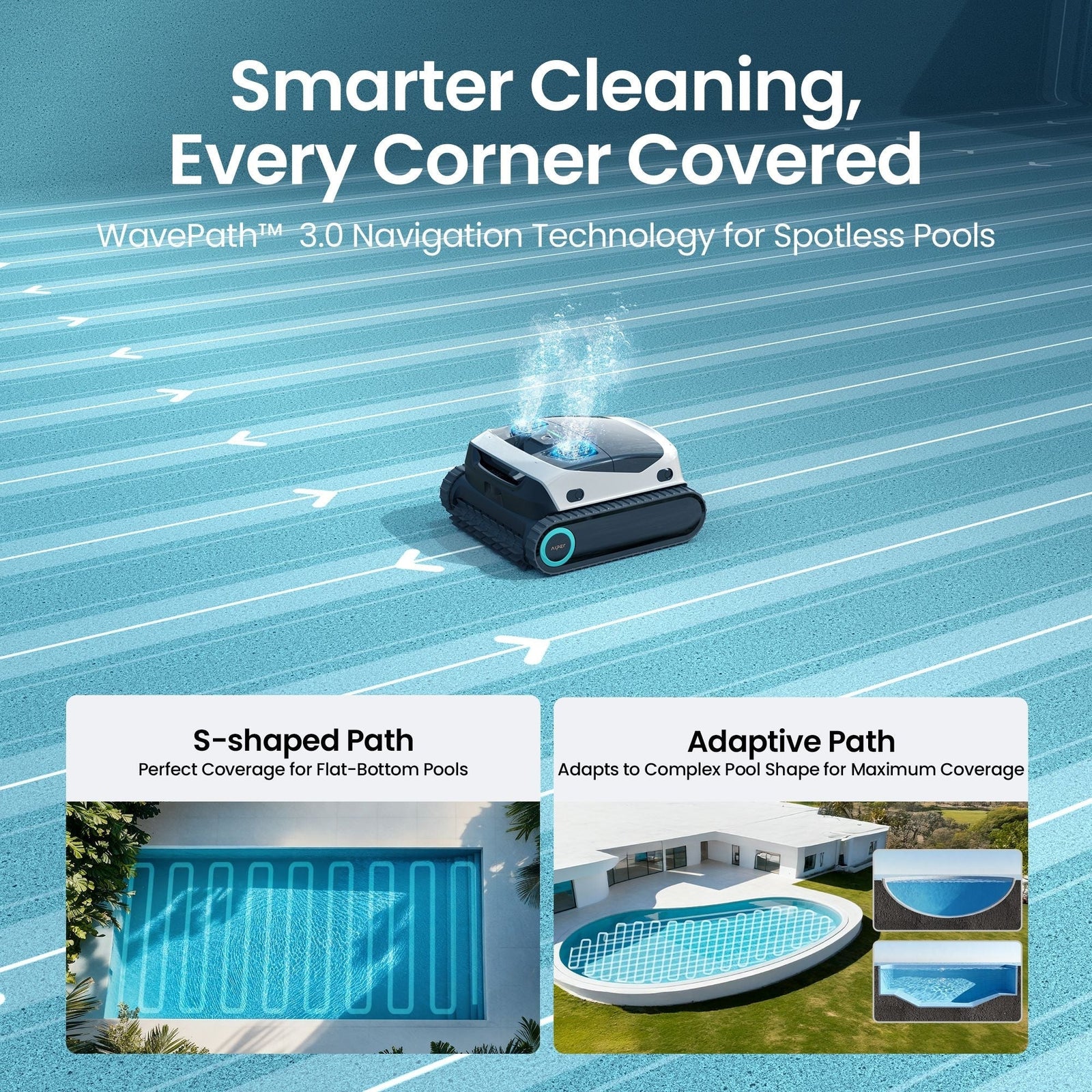 Scuba N1 Max Cordless Robotic In-Ground Robotic Pool Cleaner for In-Ground Pools up to 2150 sq. Ft T4I7 - product image 8